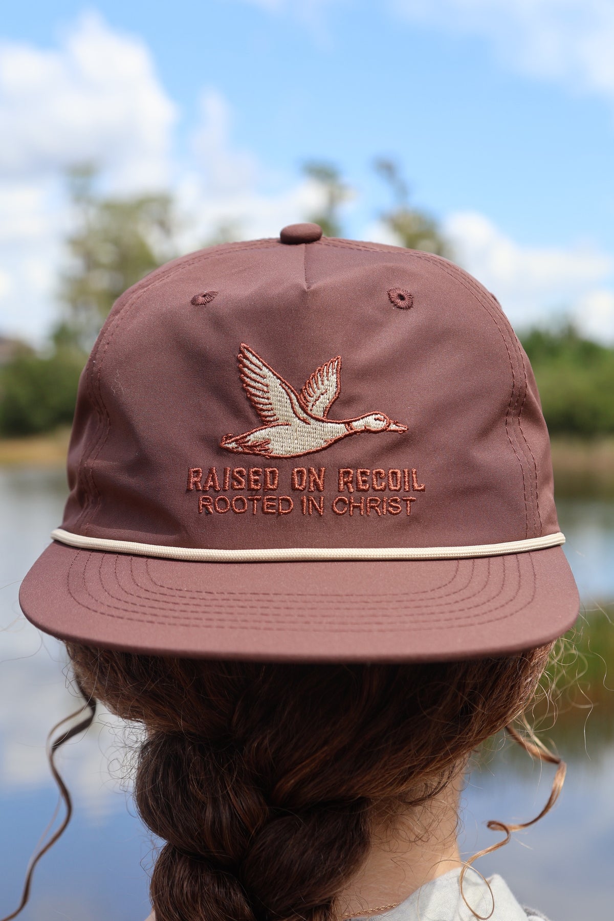 Raised on Recoil Rooted in Christ Hat