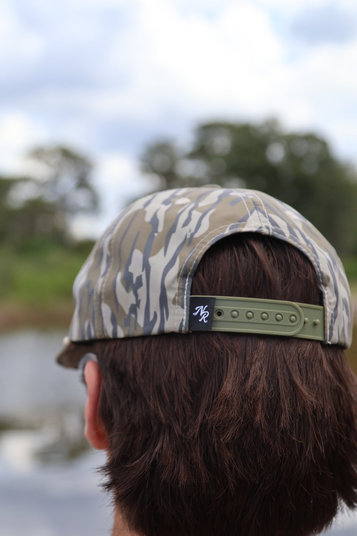 Narrow Patch Hat Camo